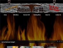 Tablet Screenshot of montanabbqco.com